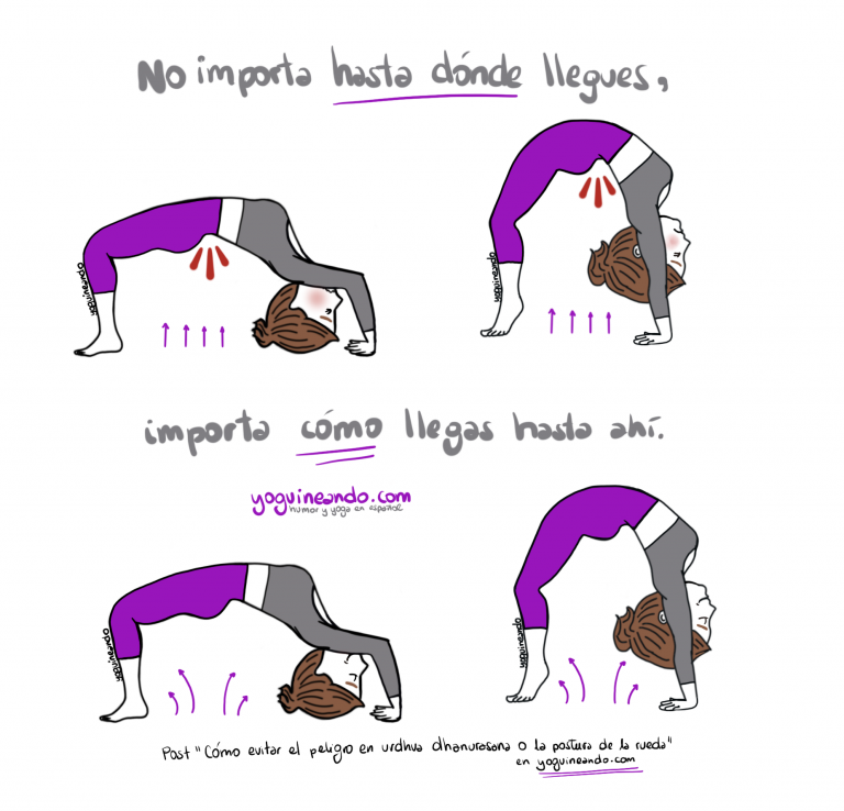 3 PELIGROS EN URDHVA DHANURASANA O LA POSTURA DE LA RUEDA